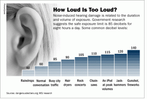 Noise Induced Hearing Loss - How Loud is Too Loud?