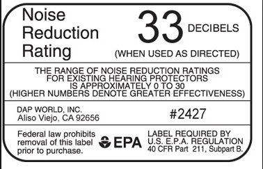 Noise Reduction Rating 