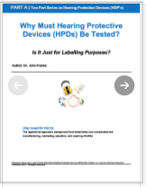hearing protection devices 